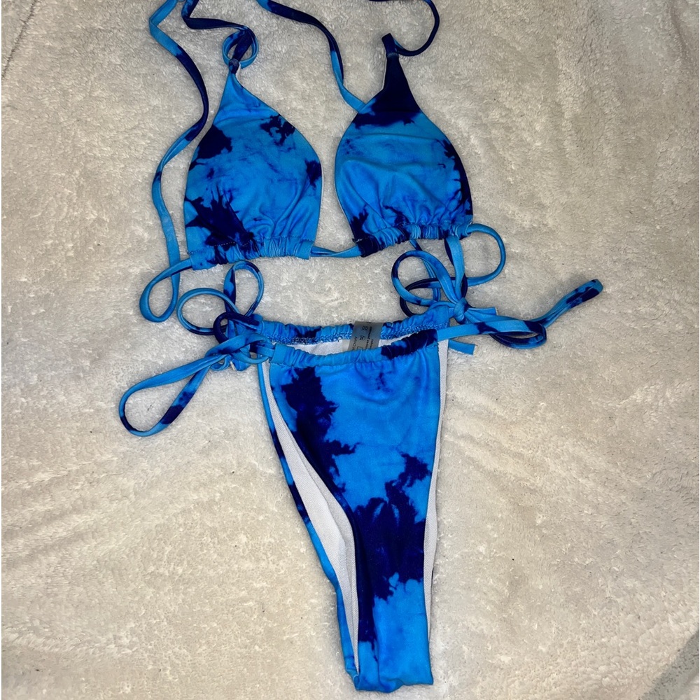 Sexy tie-dye bikini💙